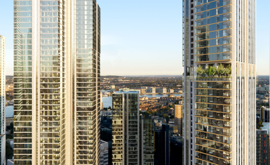 South Quay Plaza image c/o Berkeley Homes